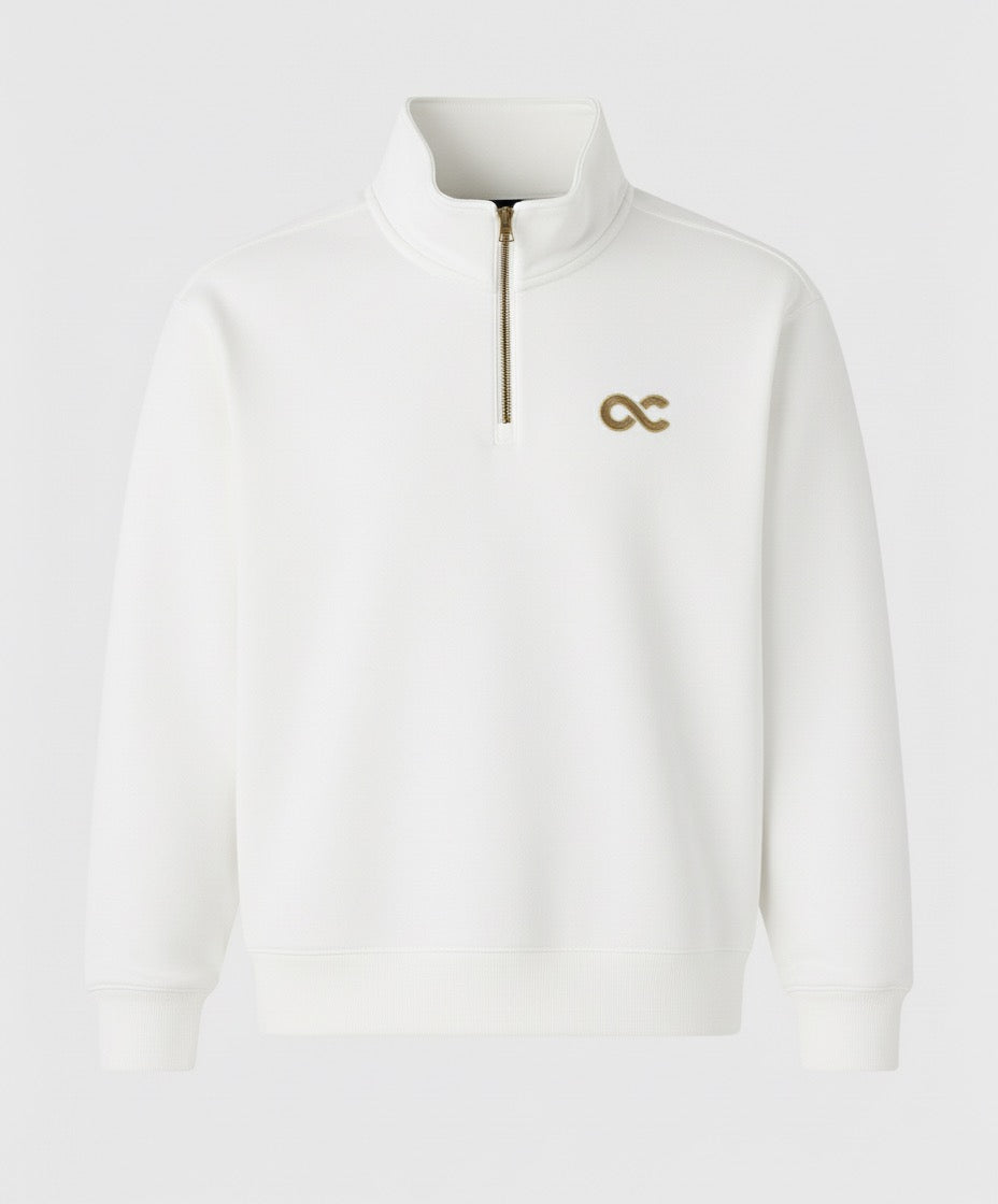 Offcourt Heavyweight Quarter-Zip – 400 GSM 100% Cotton