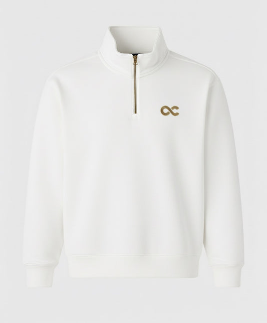 Offcourt Heavyweight Quarter-Zip – 400 GSM 100% Cotton